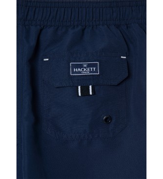 Hackett London Festes marineblaues Badekostm