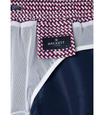 Hackett London Festes marineblaues Badekostm