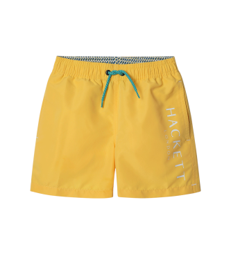 Hackett London Solider Badeanzug gelb