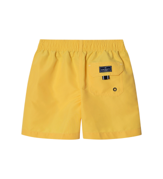 Hackett London Solider Badeanzug gelb