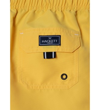 Hackett London Solider Badeanzug gelb