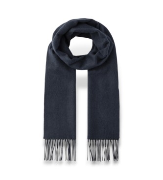Hackett London Scarf Solid navy
