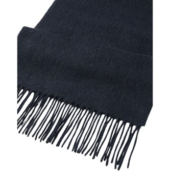 Hackett London Scarf Solid navy