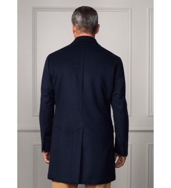 Hackett London Plašč Savile Navy