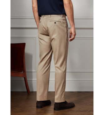 Hackett London San beige trousers