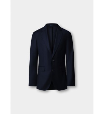 Hackett London Kostym Plain marinblå