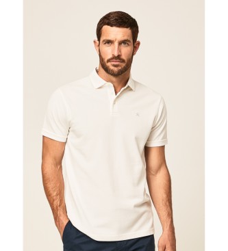 Hackett London Polo Cuello Smil Blanco