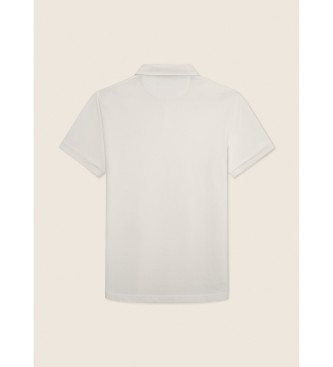 Hackett London Polo Cuello Smil Blanco