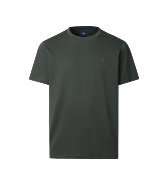 Hackett London T-shirt Ss Logo zielony