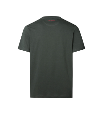 Hackett London T-shirt Ss Logo zielony