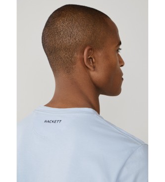 Hackett London T-shirt with blue classic fit logo