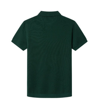 Hackett London Polo en tricot Stop Start vert