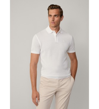 Hackett London Polo bianca dalla vestibilit classica