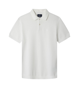 Hackett London Polo bianca dalla vestibilit classica