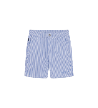 Hackett London Pantaloncini a righe blu