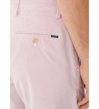 Hackett London Bermuda shorts Stripe pink