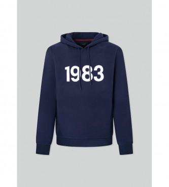 Hackett London Sweatshirt 1983 marineblau