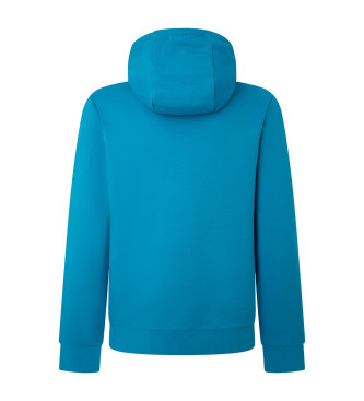 Hackett London Amr Sweatshirt gaufr bleu
