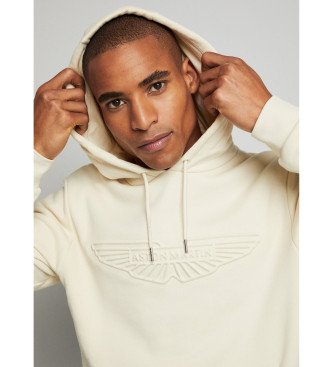 Hackett London Aston Marin Hoodie off-white