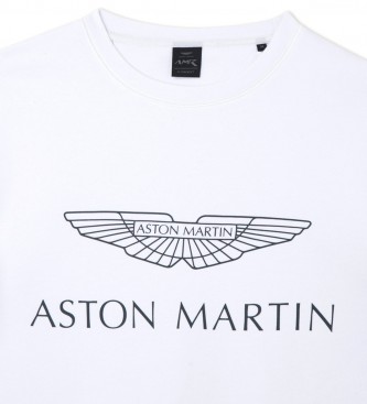 Hackett London Sweat-shirt avec logo blanc