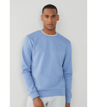Hackett London Blue double knit sweatshirt