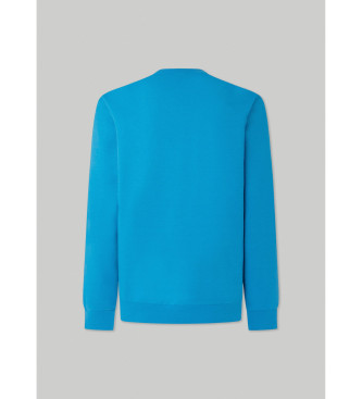 Hackett London Bluza Essential niebieska