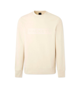 Hackett London Sweatshirt Essential off-white