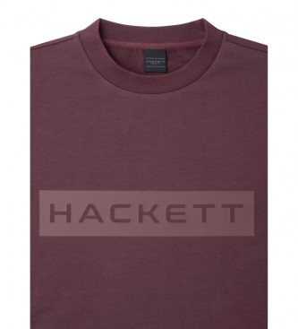 Hackett London Bluza Essential liliowy
