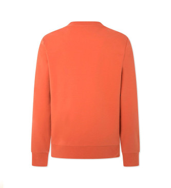 Hackett London Sweatshirt Essential oranje