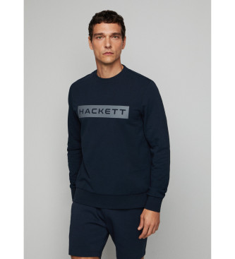Hackett London Essential Sp marineblaues Sweatshirt