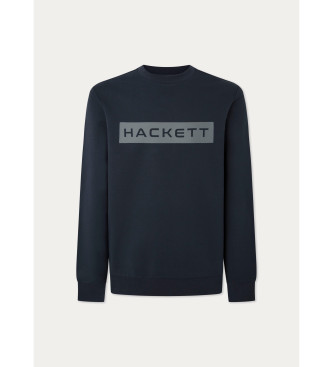 Hackett London Camisola Essential Sp azul-marinho