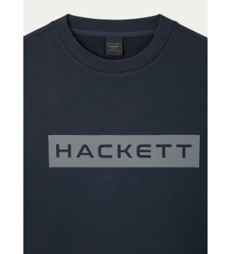 Hackett London Camisola Essential Sp azul-marinho
