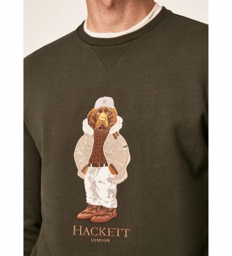 Hackett London Sweat-shirt Harry vert