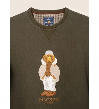 Hackett London Sweatshirt Harry groen