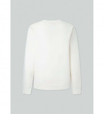 Hackett London Heritage Sweatshirt Round Neck white