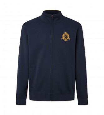 Hackett London Heritage sweatshirt med spids navy