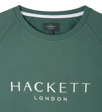 Hackett London Felpa Heritage verde