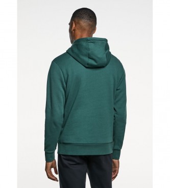 HACKETT Green Logo embossed sweatshirt