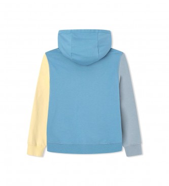 Hackett London Sweatshirt Multi Big Logo blue