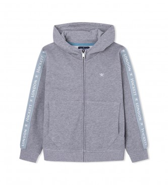 Hackett London Sweatshirt Tape grey