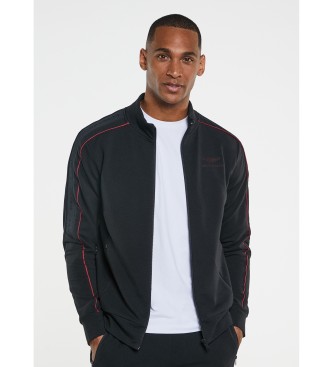 Hackett London Sudadera Chndal Cremallera Negro