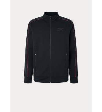 Hackett London Sudadera Chndal Cremallera Negro