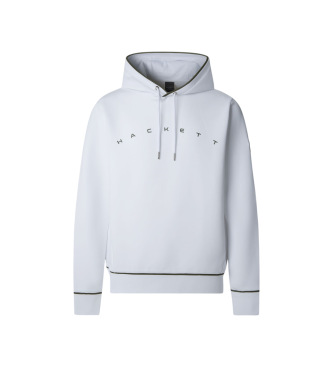 Hackett London Biała bluza Hs Sporting Club