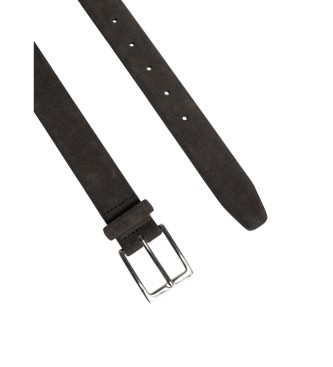 Hackett London Brown Edge Belt