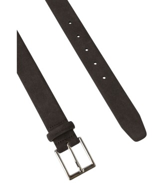 Hackett London Brown Edge Belt