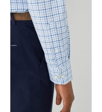 Hackett London Ginghamskjorta sommarbl