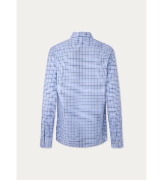 Hackett London Camisa de vero s riscas azul