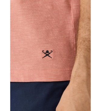 Hackett London Pink Swim T-shirt