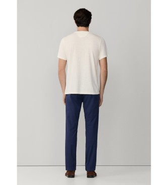 Hackett London Swim rose hvid h�r-T-shirt