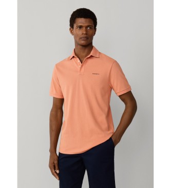 Hackett London Polo Trim Island naranja